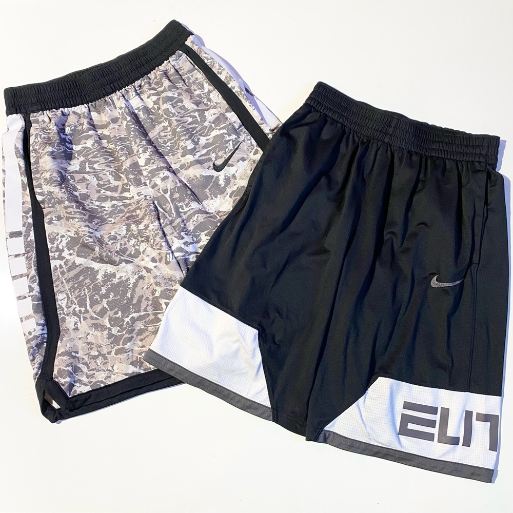 Boys Nike Elite Size XL Mesh Shorts- EUC 2 pair bundle